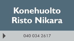 Konehuolto Risto Nikara logo